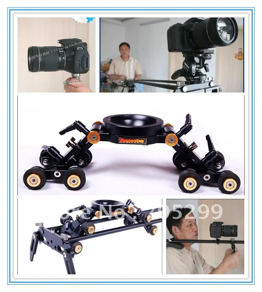 Free shipping worldwide! Discoverycam DSLR Dolly Video Camera Slider