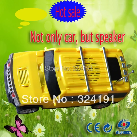 

hot sale USB big car speaker , Portable Car model mp3 speaker ,