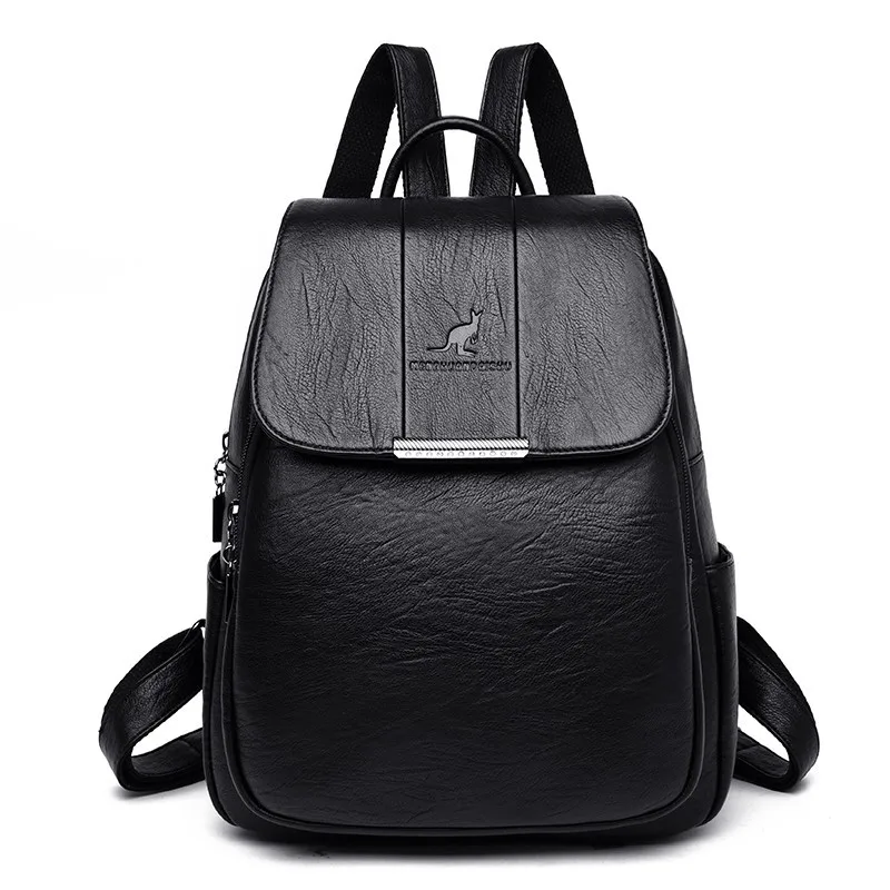 HTB1uN4vdfc3T1VjSZLeq6zZsVXa3 - Women Leather Backpacks High Quality Female Vintage Backpack For Girls School Bag Travel Bagpack Ladies Sac A Dos Back Pack