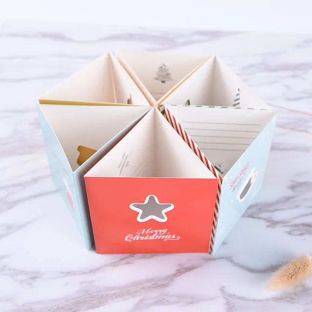 star fold card