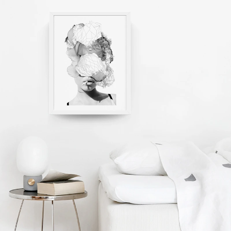 Woman Canvas Art Painting Home Decor