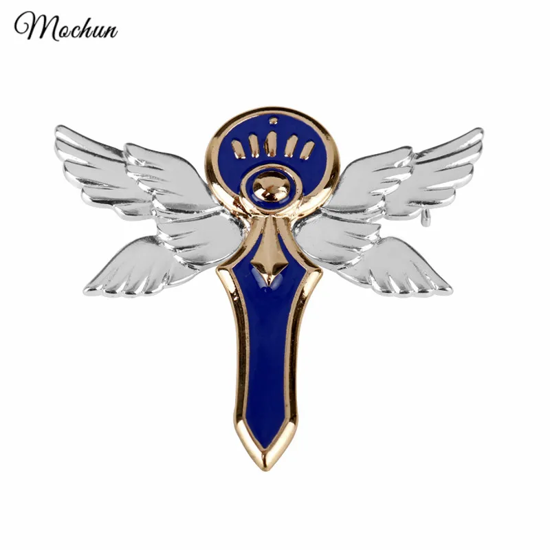

MQCHUN Japanese Anime Code Geass Knight of Seven Knight Medal Alloy Badge Brooch Pin Cosplay Mens Shirt Brooches Decoration 2017