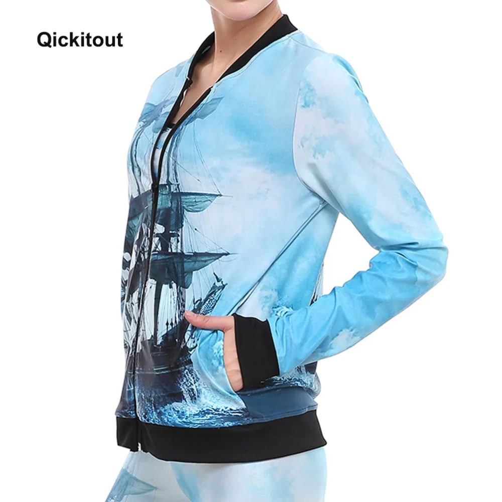 Qickitout Sweatshirt Fitness 2017 New Arrival Autumn ...