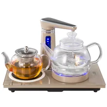 Электрический чайник автоматический верхний водяной электрический стеклянный чайный набор