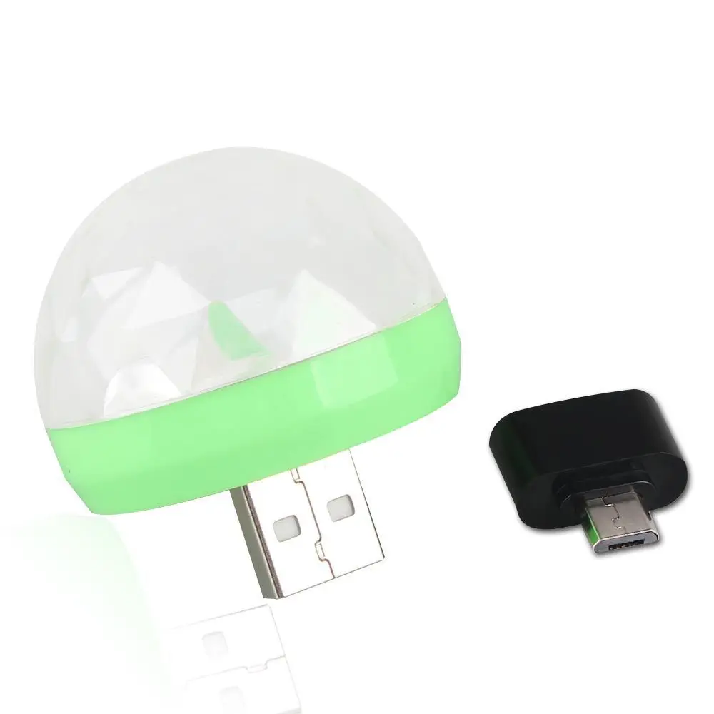 

Aimbinet 3W USB Powered Mini RGB LED Disco Ball Shape Stage Effect Party Club DJ Light for Mobile phone,PC,pow bank