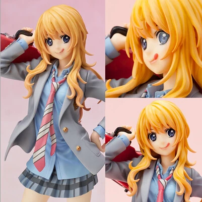 NEW hot 20cm Your Lie in April Miyazono Kaori collectors action figure toys Christmas gift toy