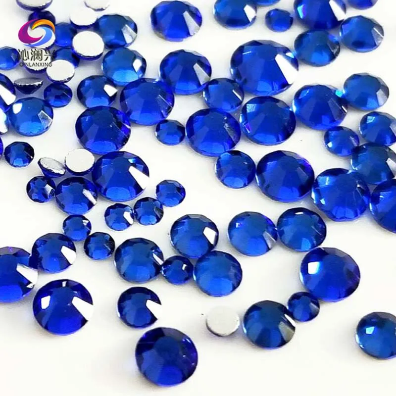 300 шт. разноцветные стразы для дизайна ногтей|rhinestones diy|non hotfixhotfix blue |