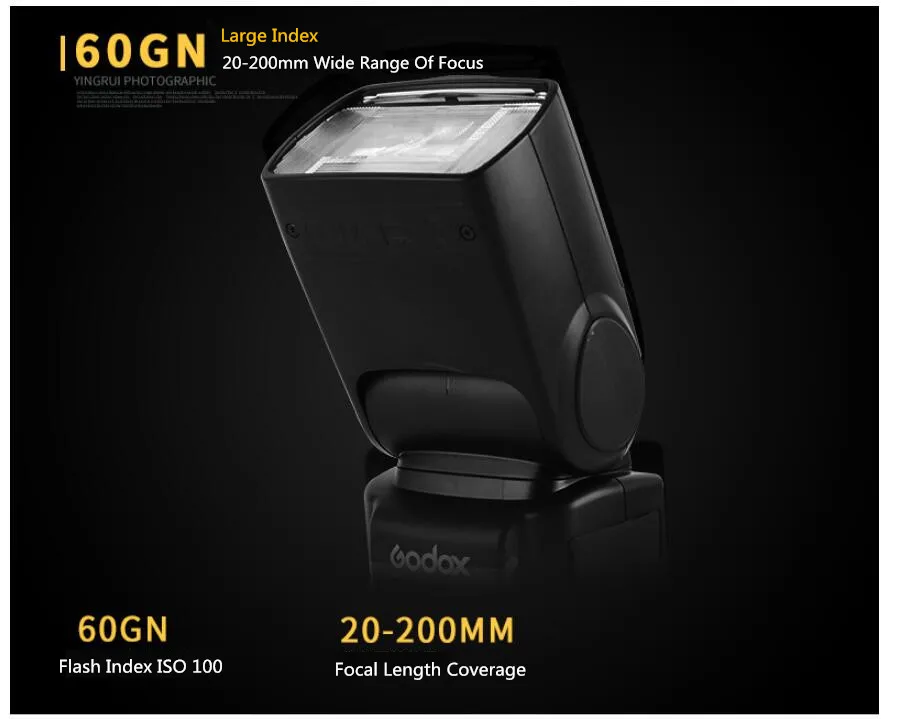 Godox TT600 TT600-S 2.4G Wireless GN60 Master/Slave Camera Flash Speedlite for C