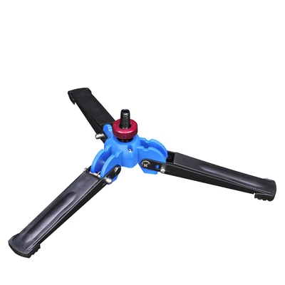 Manbily M-1 Hydraulic Universal Mini Three Feet Support Tripod Stand Base Monopod Stand For Monopod Ballhead 3/8 screw