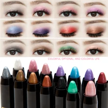 New Cheap Makeup Shimmer Glitter Eyes Eyeshadow Powder Pigment Waterproof Purple White Single Color Eye Shadow Pencils Make Up