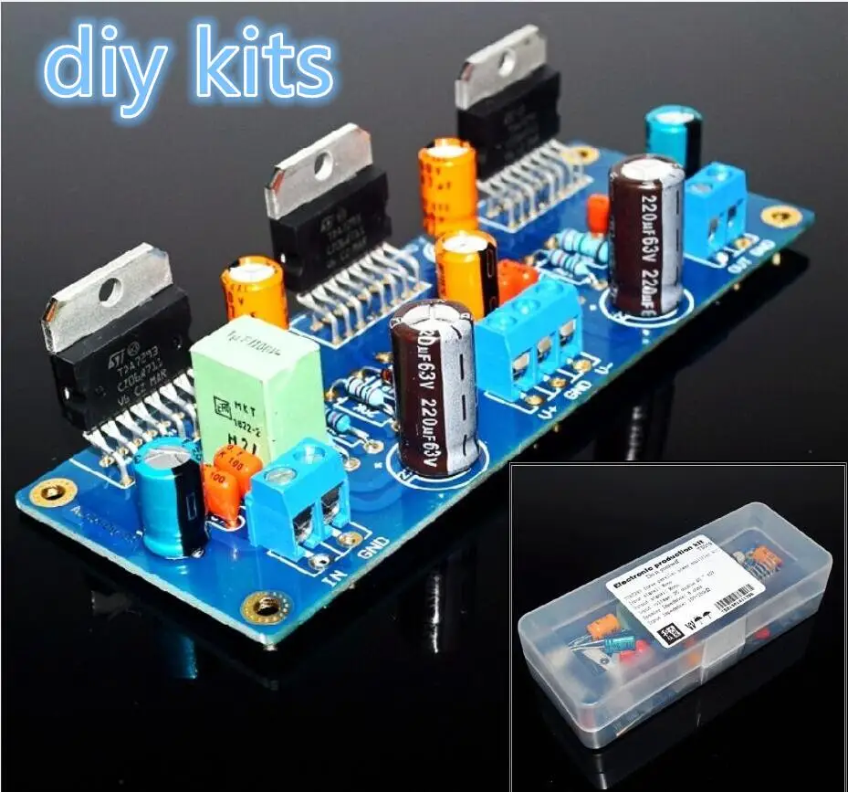 

TDA7293 300W Mono Power Amplifier Board three Parallel BTL AMP DIY Kits