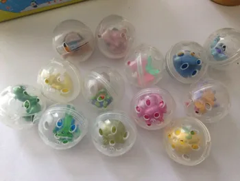 

12pcs no repeat 25mm Japanese anime Yokai Watch Squinkies Action figure Dolls Mini empty capsules For Vending Yo-kai Watch d22