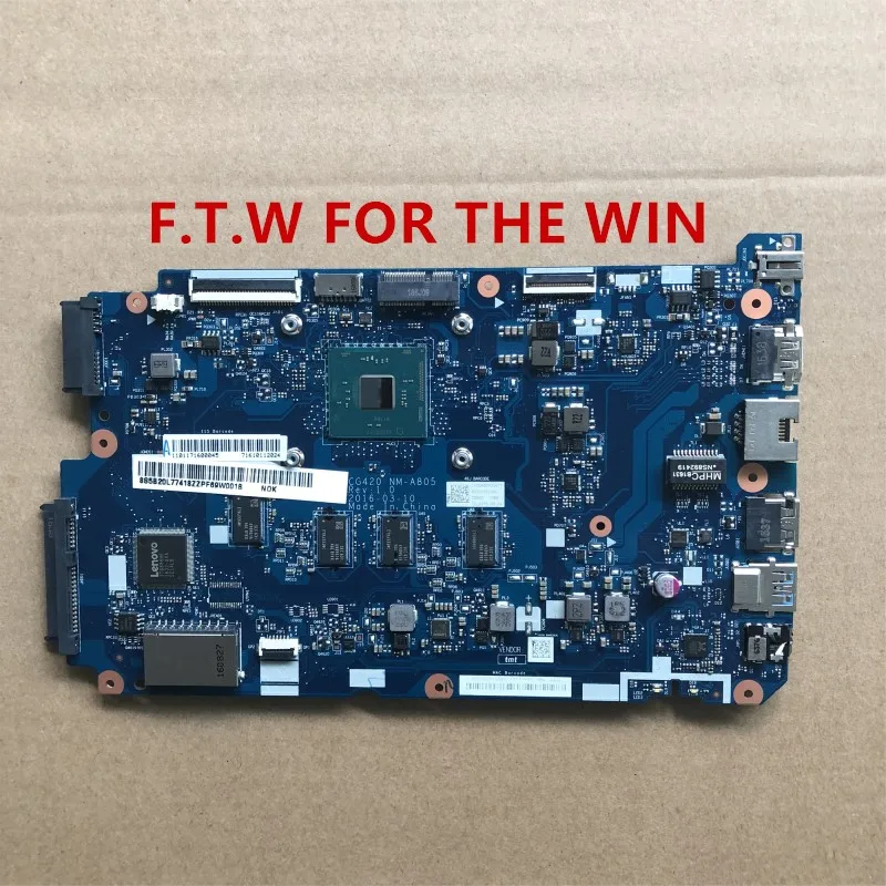 Fru: 5B20L77418 для Lenovo Ideapad 110-15IBY placa Материнская плата ноутбука CG420 NM-A805 N3060 RAM 4GB 100% probado |