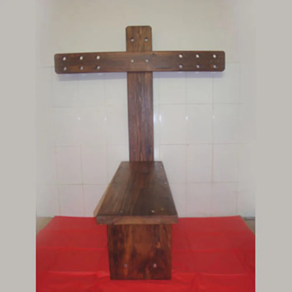 135*100*40cm Multifunctional Timber Torture rack Bondage Furniture, Log