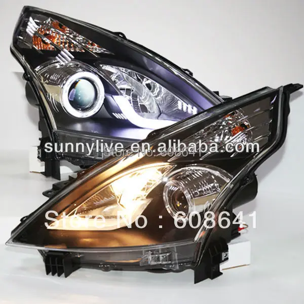 Teana Ангельские глазки светодиодный налобный фонарь для NISSAN 2008 11 V1 Тип|eye led|angel eyes
