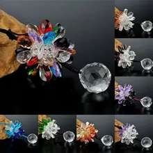 Vehemo зеркало заднего вида многоцветное украшение для салона автомобиля хрустальный кулон счастливый повесить модный красивый автомобиль Стайлинг цветок