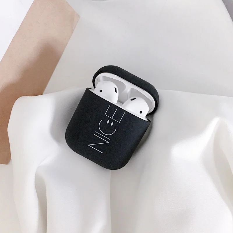 Модный жесткий чехол для Apple AirPods, чехол, беспроводные Bluetooth наушники, защитный чехол, аксессуары для AirPods, зарядная коробка