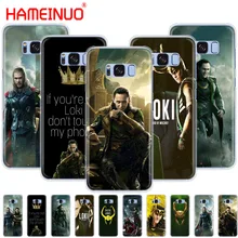HAMEINUO Loki Thor cell phone case cover for Samsung Galaxy S9 S7 edge PLUS S8 S6