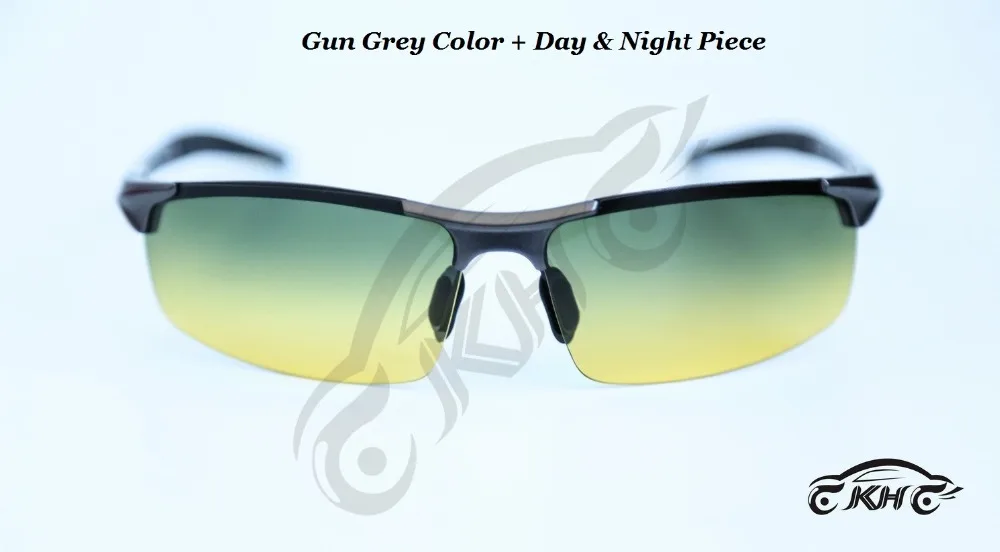 Polarized Sunglasses Driving Glasses Anti Glare Sunglasses KH Men's Polarized Sunglasses Day and Night Glasses Vison Multifunction Reduce Glare Goggles Original Box Eyewear de sol