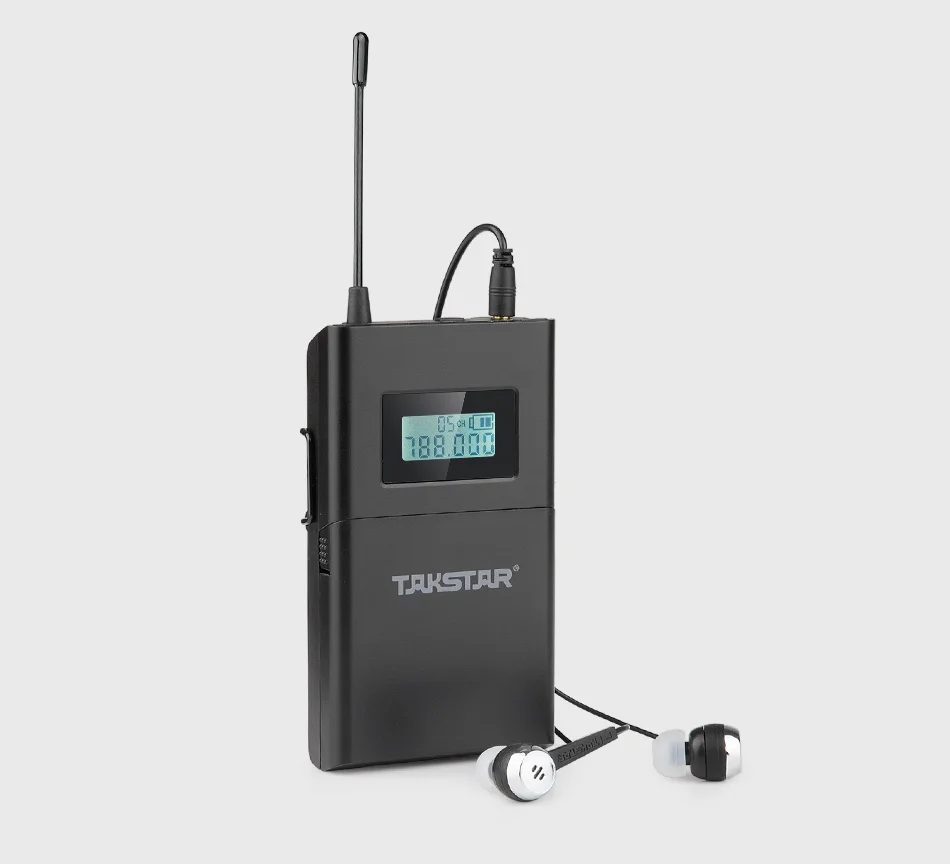 Новинка Takstar WPM-200 UHF беспроводной монитор система в ухо стерео беспроводные eaphones& гарнитура передатчик& приемник набор