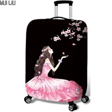 Luggage Protective Cover 18-30 inch Trolley Suitcase Protect Dust Bag Case Child Cartoon Travel Accessories Elastic Perfectly Luggage Protective Cover 18-30 inch Trolley Suitcase Protect Dust Bag Case Child Cartoon Travel Accessories Elastic Perfectly