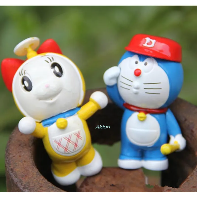 6 шт./партия с принтом Doraemon Pokonyan Nobita Nobi отделочных материалов подарок на день