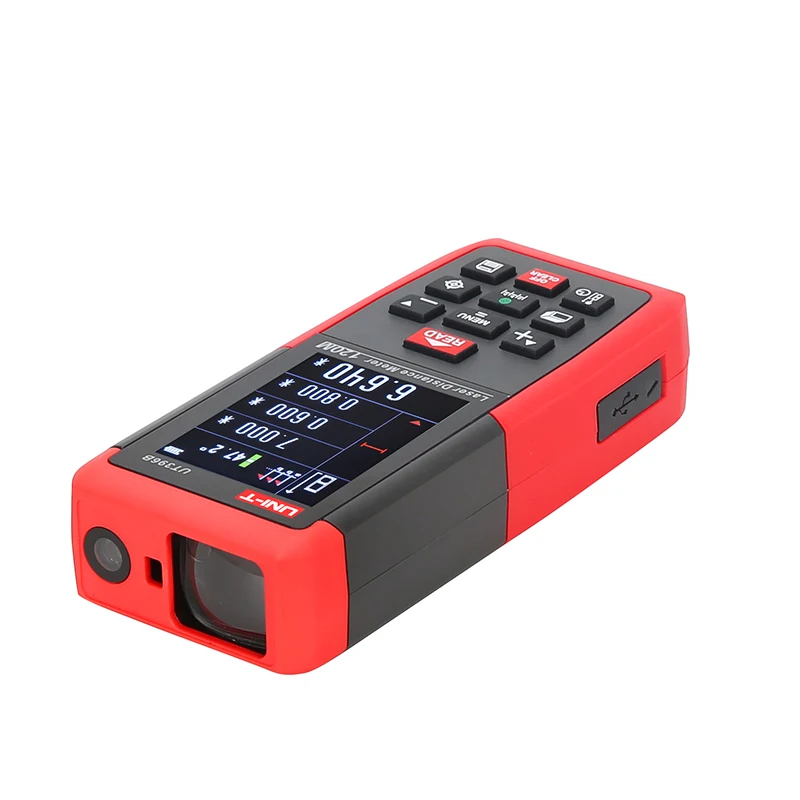 UNI-T UT396B Professional Laser Distance Meters 393ft 120m Rangefinder Best Accuracy 1.5mm 2MP Lens Camera Auxiliary USB Connect