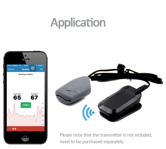 KYTO Fingertip Heart Rate Sensor for HRV Monitor AliExpress
