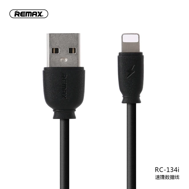 REMAX RC-134i USB Освещение кабель для передачи данных зарядный кабель быстрое зарядное устройство Передача USB 8-контактный кабель для передачи данных 1 м для iPhone iPad 7 8 Plus