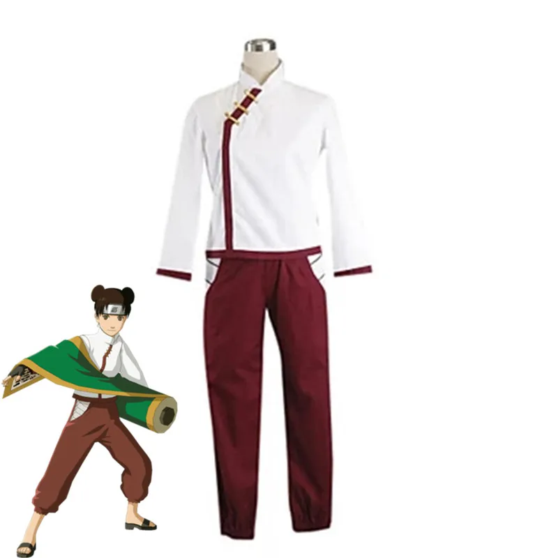 Naruto: Shippuden Costumes NARUTO Akatsuki Лолита кимоно халат чонсам tenten костюм для косплея женщин