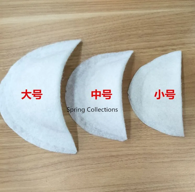 10pair 16*9/17*10/22*11cm Sewing Clothing Accessories White Shirt Shoulder Pads jacket Suit Coat shoulder pads