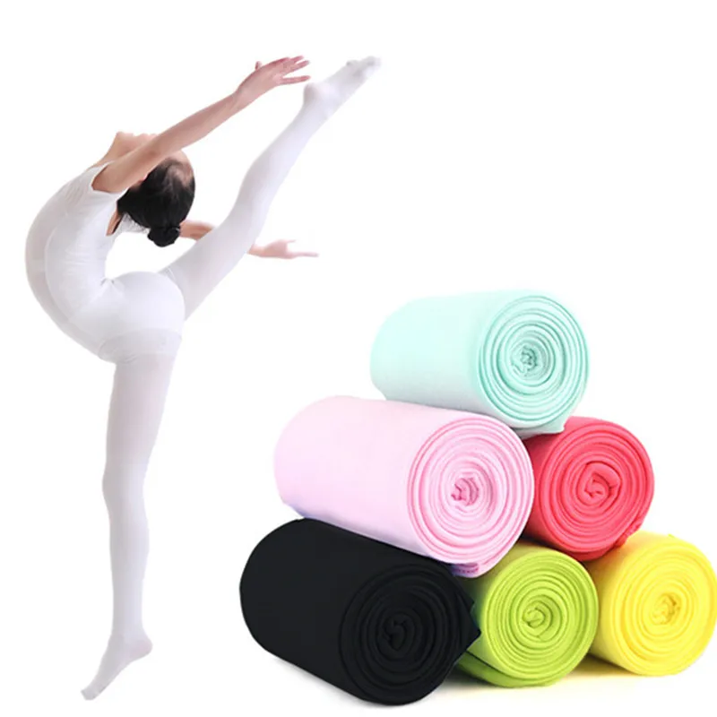 

Kids Girls Baby Soft Pantyhose Ballet Dance Tights Thin Female 6 Colors Child Kids Tights Velvet Cute Children Tights