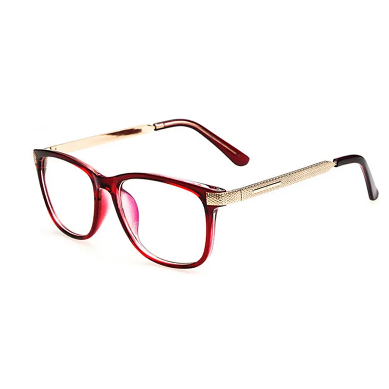 Модные металлические очки Для женщин ретро Винтаж близорукость очки с оправой для Для мужчин квадратные очки Оптические прозрачные Óculos