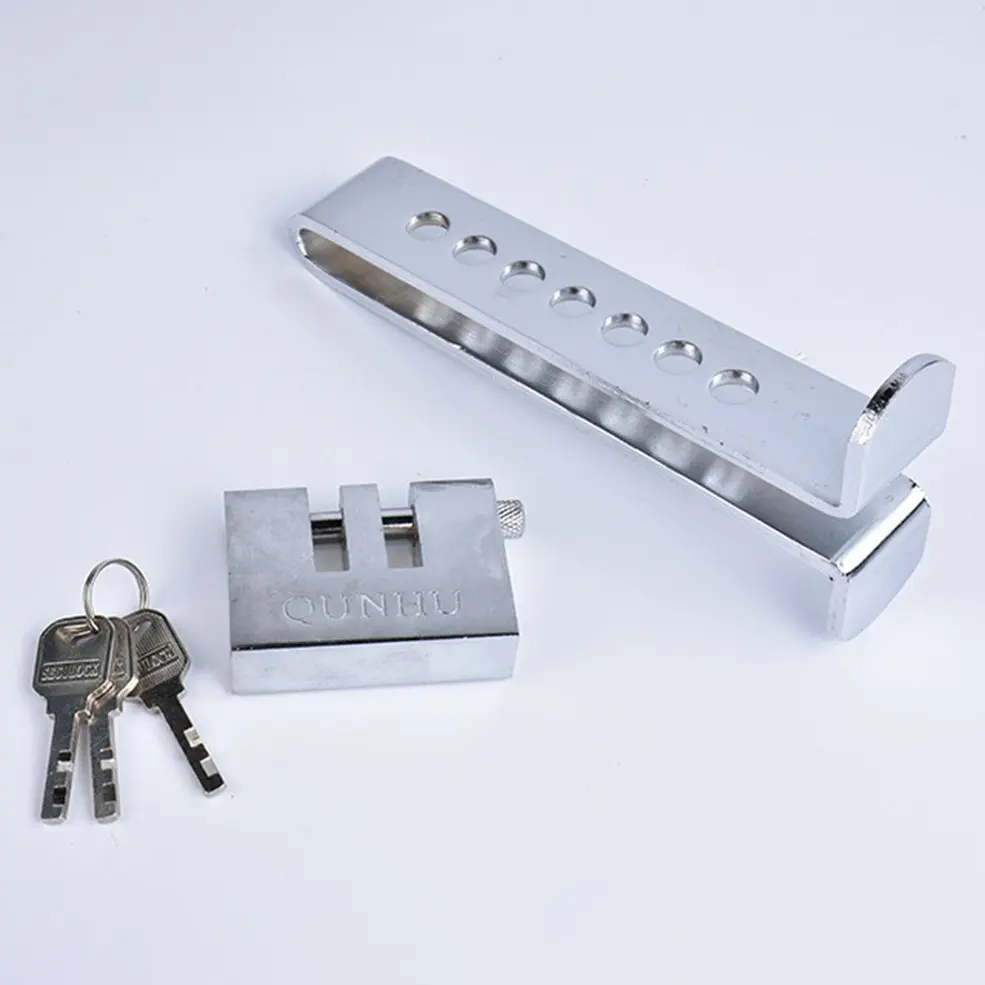 

Safety Anti-Theft Anti-Retractable Clutch Lock Steering Wheel Car Anti-Theft Lock Clutch Brake Throttle Lock 8 Hole Lock