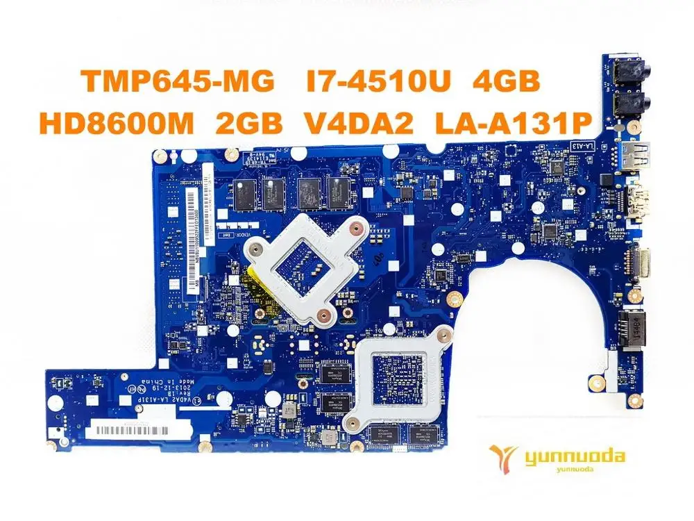 الأصلي لشركة أيسر P645-MG اللوحة المحمول TMP645-MG I7-4510U 4 GB HD8600M 2 GB V4DA2 LA-A131P اختبار جيد شحن مجاني