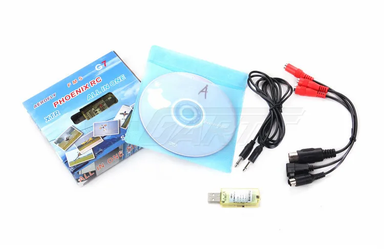 All In One RC Simulator Cabl /USB Dongle for RC Helicopter Aeroplane Car G7 FMS Phoenix AEROFLY XTR(China (Mainland))