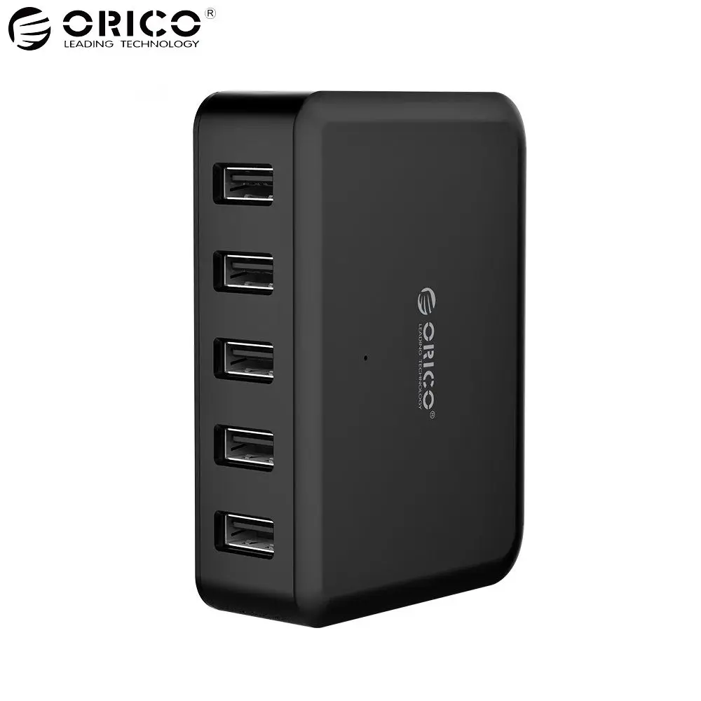 Goedkoop ORICO 5 Poorten 8A 40 w Hoge Snelheid Desktop Smart Charger voor iPhone 5 6 7 Galaxy S7 Xiao mi mi 5 htc 10 ipad Telefoon Samsung Charger