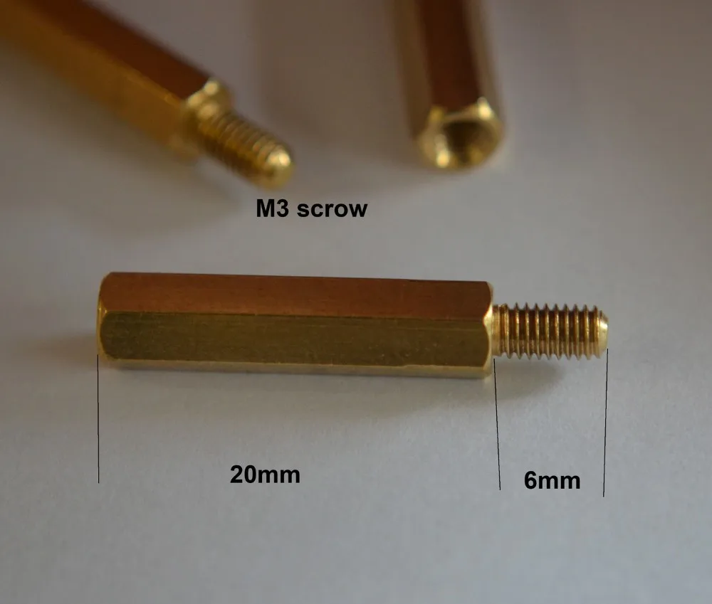 100 шт./лот 6 + 20 Медный столб Essential медные M3 столпов/30 мм/m3/схема монтажа колонки электронный компонент