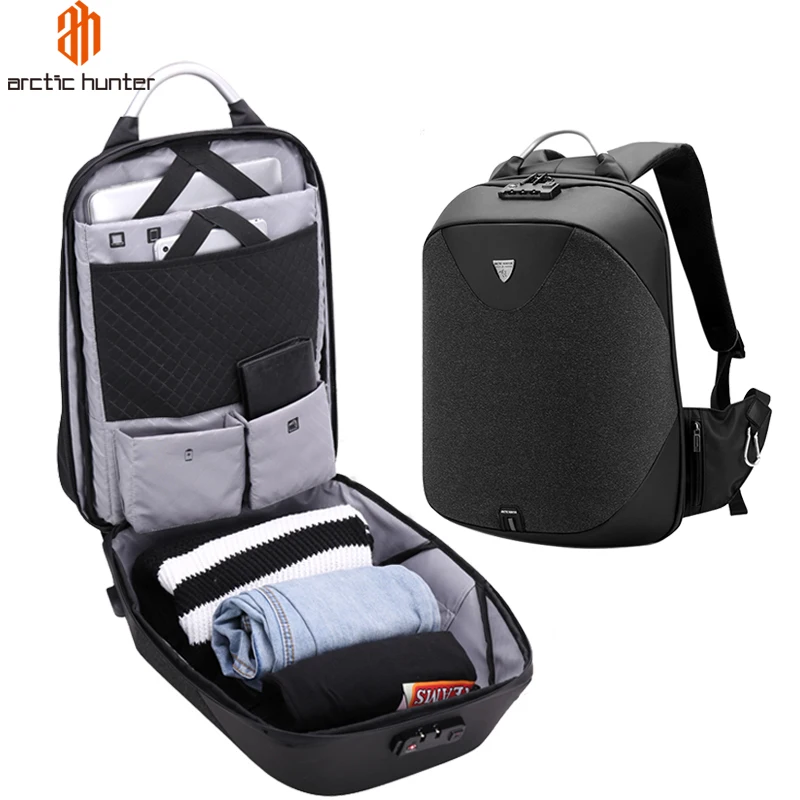 ARCTIC HUNTER Large Capacity Business Anti-Theft Backpack For Hiking//Traveling
