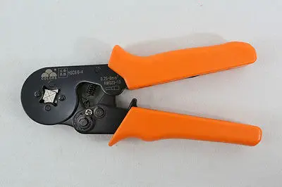 

Mini Self-Adjustable Square Profile Crimping Plier AWG 23-10 Capacity:0.25-6 mm