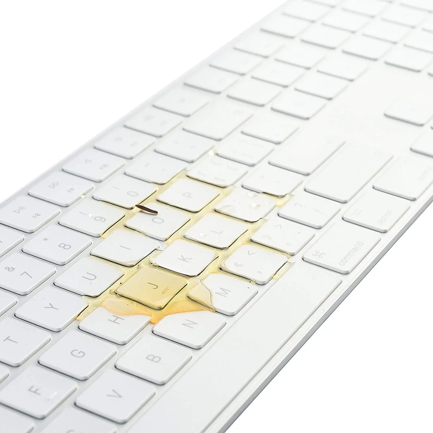 Прозрачная Беспроводная клавиатура Bluetooth для Apple волшебная Imac 2015 2017 2018 2019