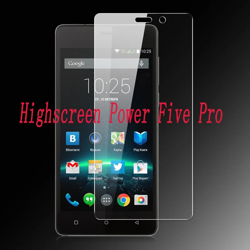

2PCS NEW Screen Protector phone For Highscreen Power Five Pro phone Tempered Glass SmartPhone Film Protective Screen Cover