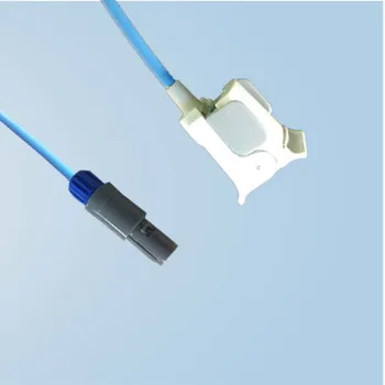 

Compatible for Biolight M69,M6,M12,M7000,M8000,M9000 Digital 5 pin Pediatric Fingerclip spo2 sensor ,L=3M