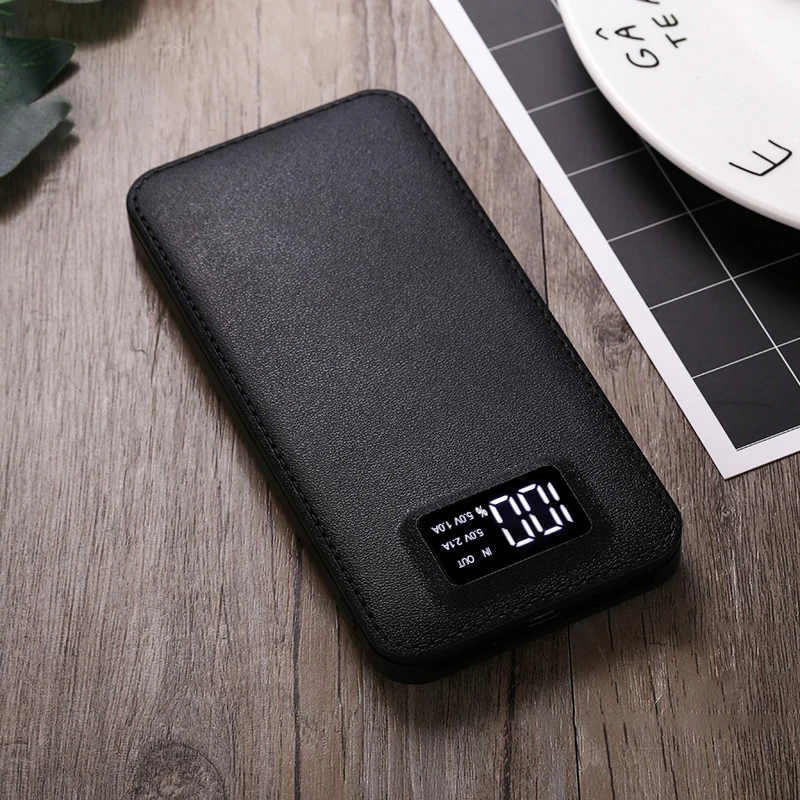 Внешний аккумулятор power Bank 20000mAh внешний аккумулятор power Bank 2 USB lcd power Bank портативный мобильный телефон зарядное устройство для Xiaomi для iphone 7 8 X