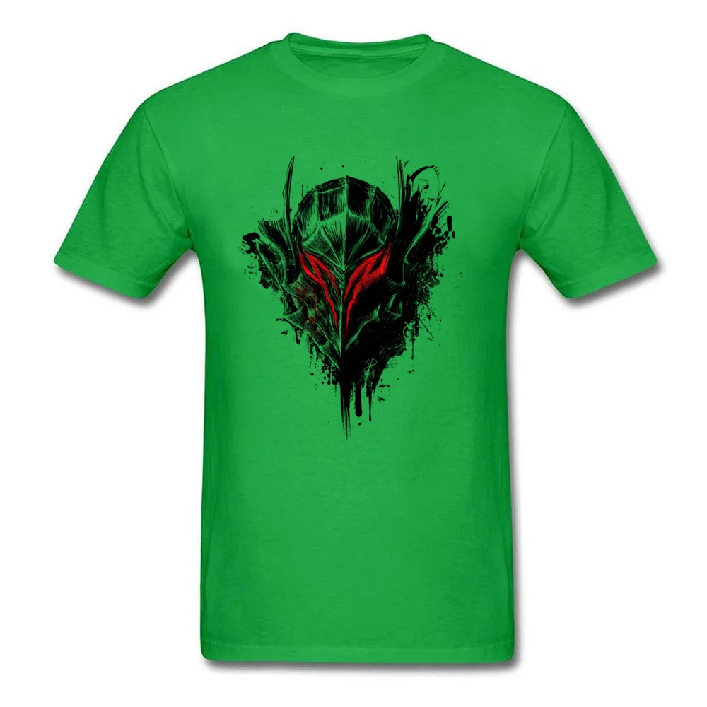 Classic black warrior 5376 Group T Shirts Round Neck All Cotton Men's Tees Short Sleeve Summer Group Tee-Shirt black warrior 5376 green
