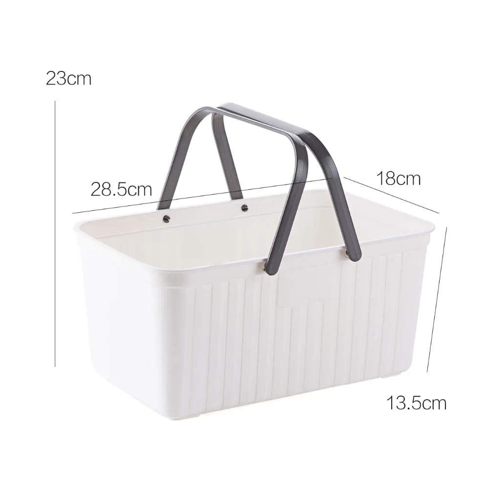 Японская портативная корзина для душа, пластиковая корзина для хранения ванной, шампунь для ванной, корзина для белья