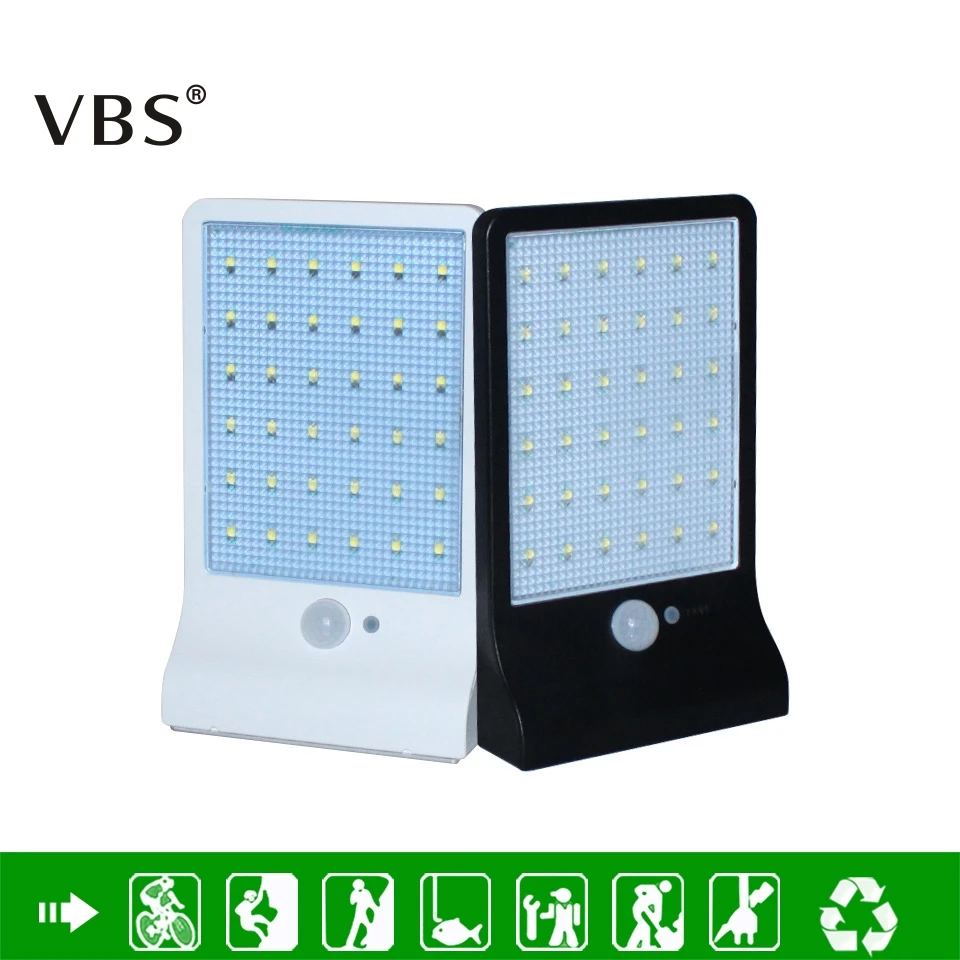 

36 LED PIR Motion Sensor Solar Wall Lamps Waterproof Outdoor Solar Garden lamp Street Pathway Gate Yard Patio Security lighting