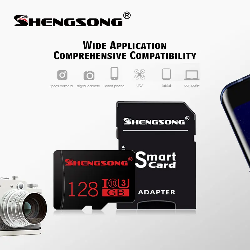 

Free shipping microsd flash Memory Card 8GB 16GB Micro sd card 32GB 64GB 128GB mini tf card class 10 memoria for tablet sd cards