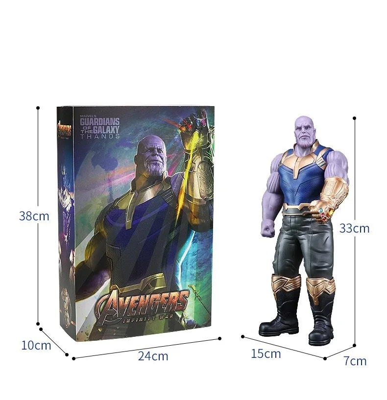 

Action THANOS Figure Model Toys 30CM PVC Action Model Marvel Movie Avengers: Infinity War Figure Toys Collectables Gift for Kids