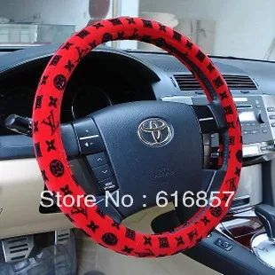 Louis Vuitton Inspired Steering Wheel Cover